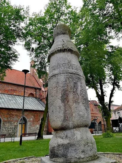 Najstarszy słup drogowy w Koninie